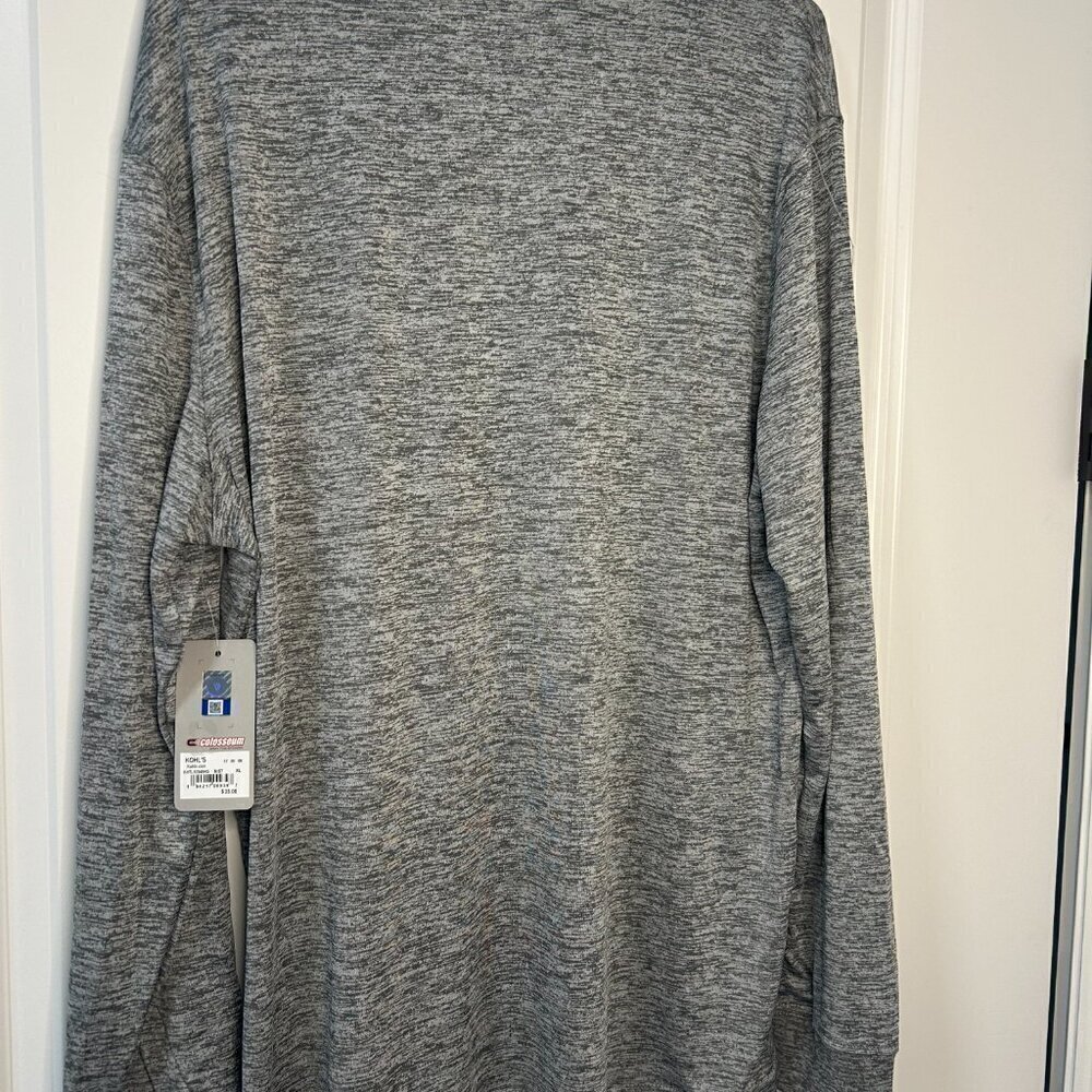 Men's Gray Michigan State Long Sleeve Dri Fit T Shirt Size XL NWT - Picture 2 of 2